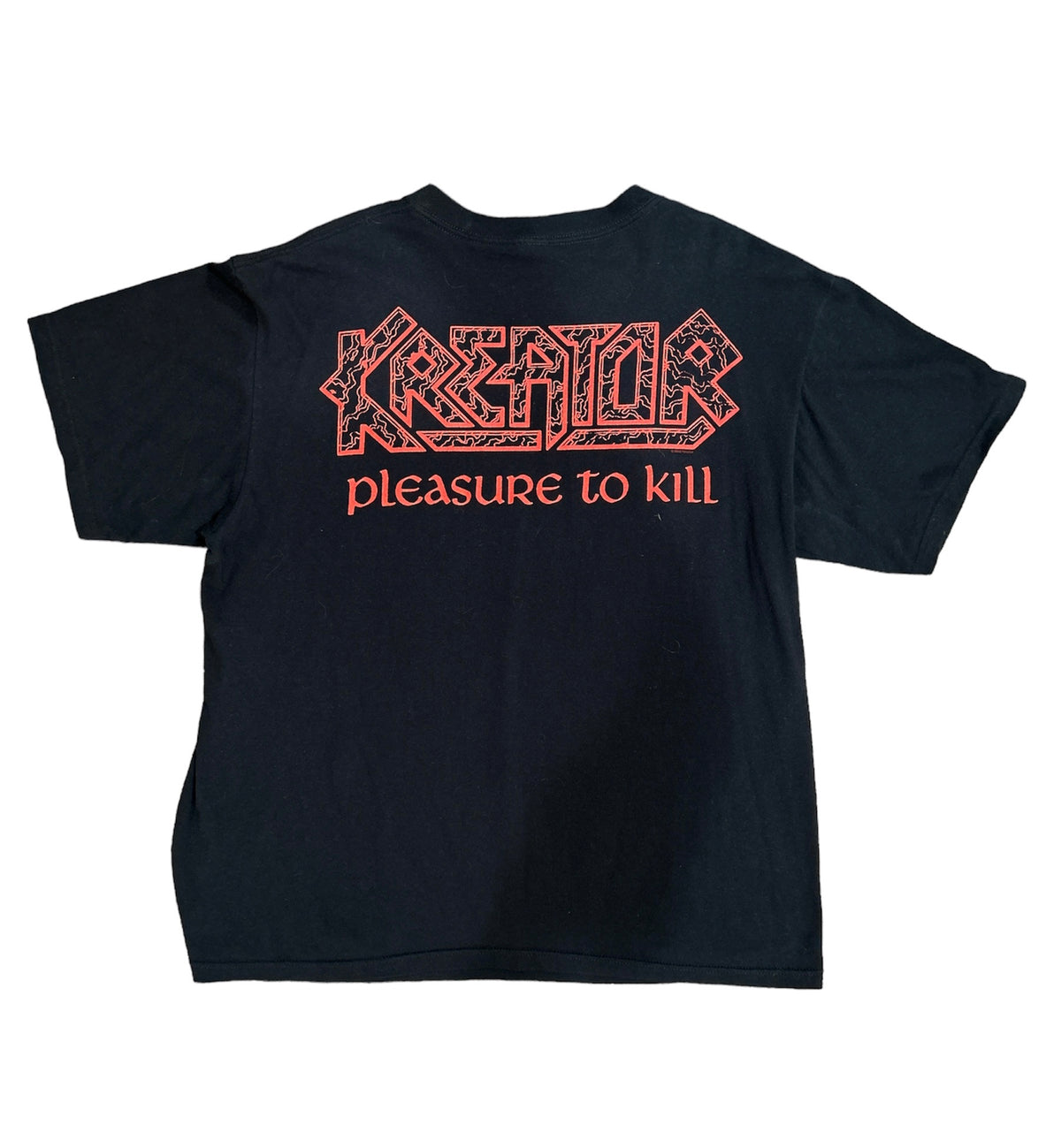 Vintage 2002 Kreator Pleasure to Kill Tee