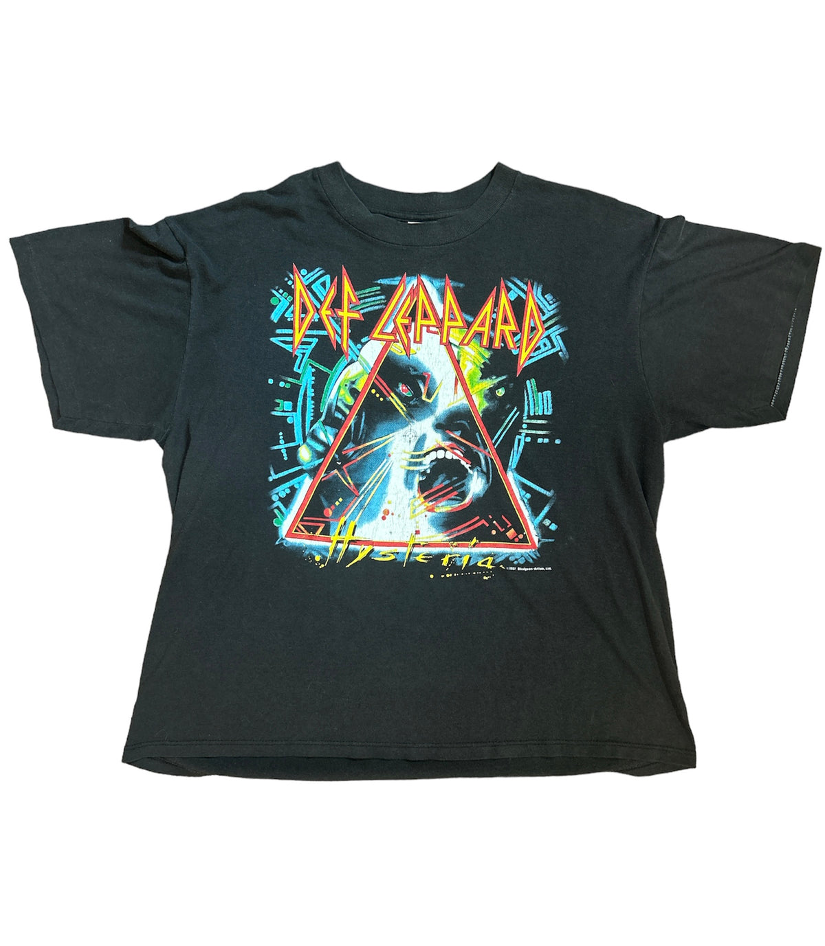 Vintage 1987 Def Leppard Hysteria Tour Tee