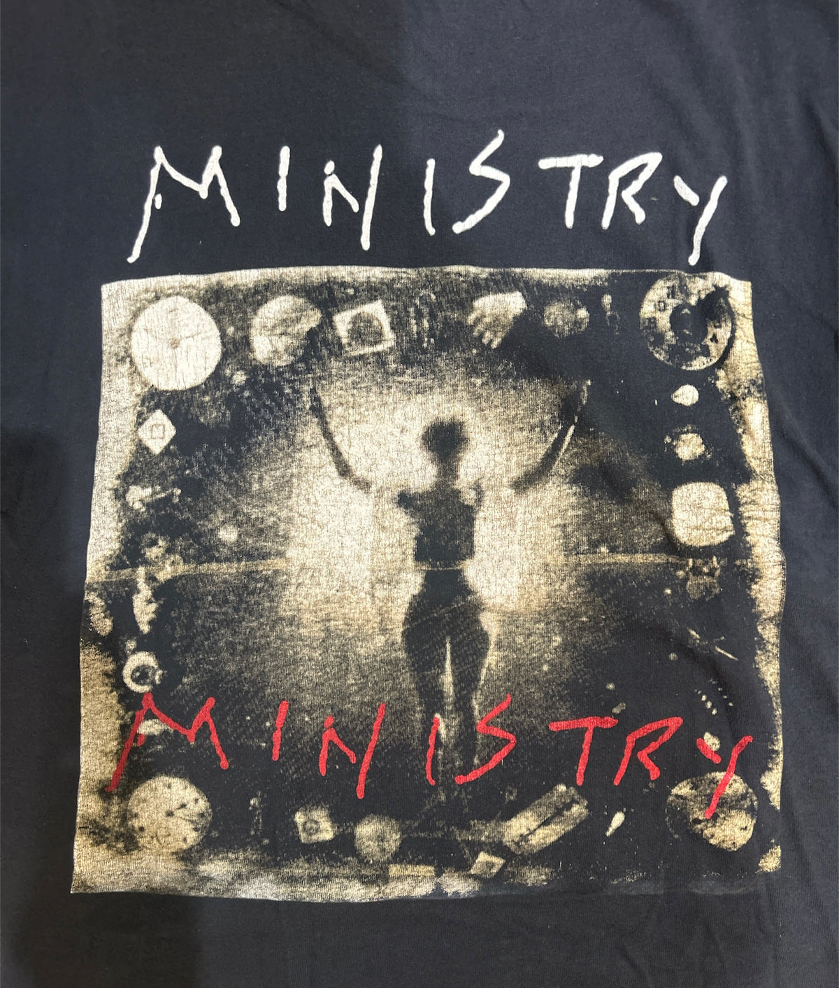 Vintage 1992 Ministry / Helmet Bootleg Tour Tee